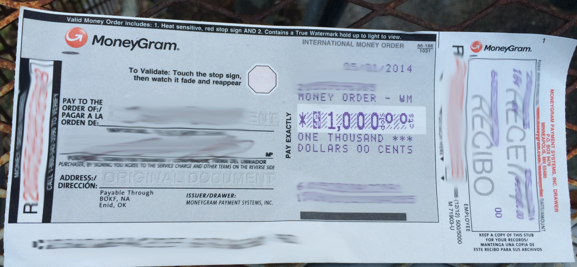 Money Orders Dalia Check Cashing